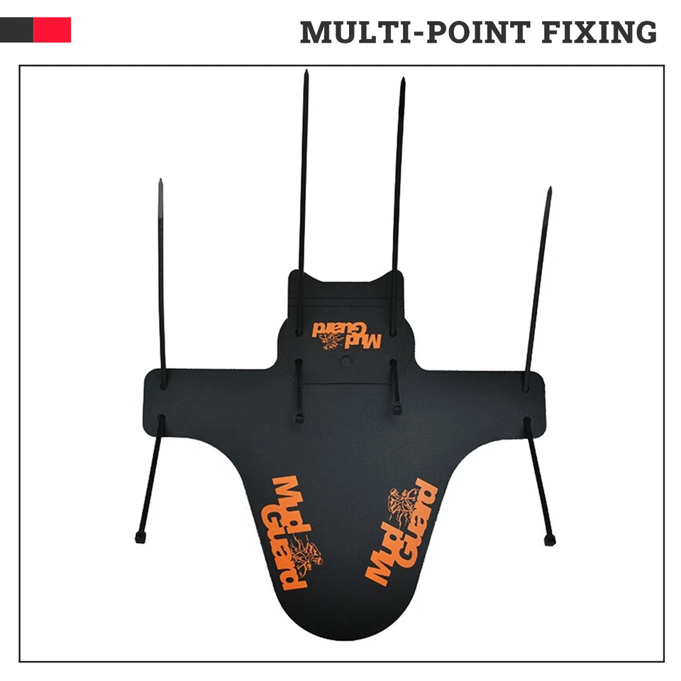 Bike Bicycle Cycling Fender Mud Guard Mudguard Front Rear MTB Mountain Tyre Set - image 2 of 4