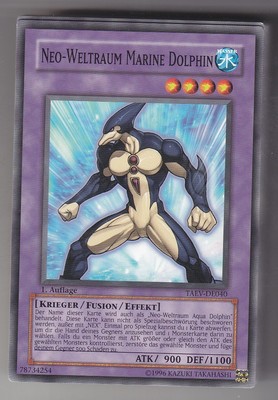 YU-GI-OH Neo Weltraum Marine Dolphin Common TAEV-DE040