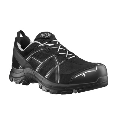 Haix 610003 BLACK EAGLE Safety 41.1 low/black-silver  Sicherheitsschuhe S1P