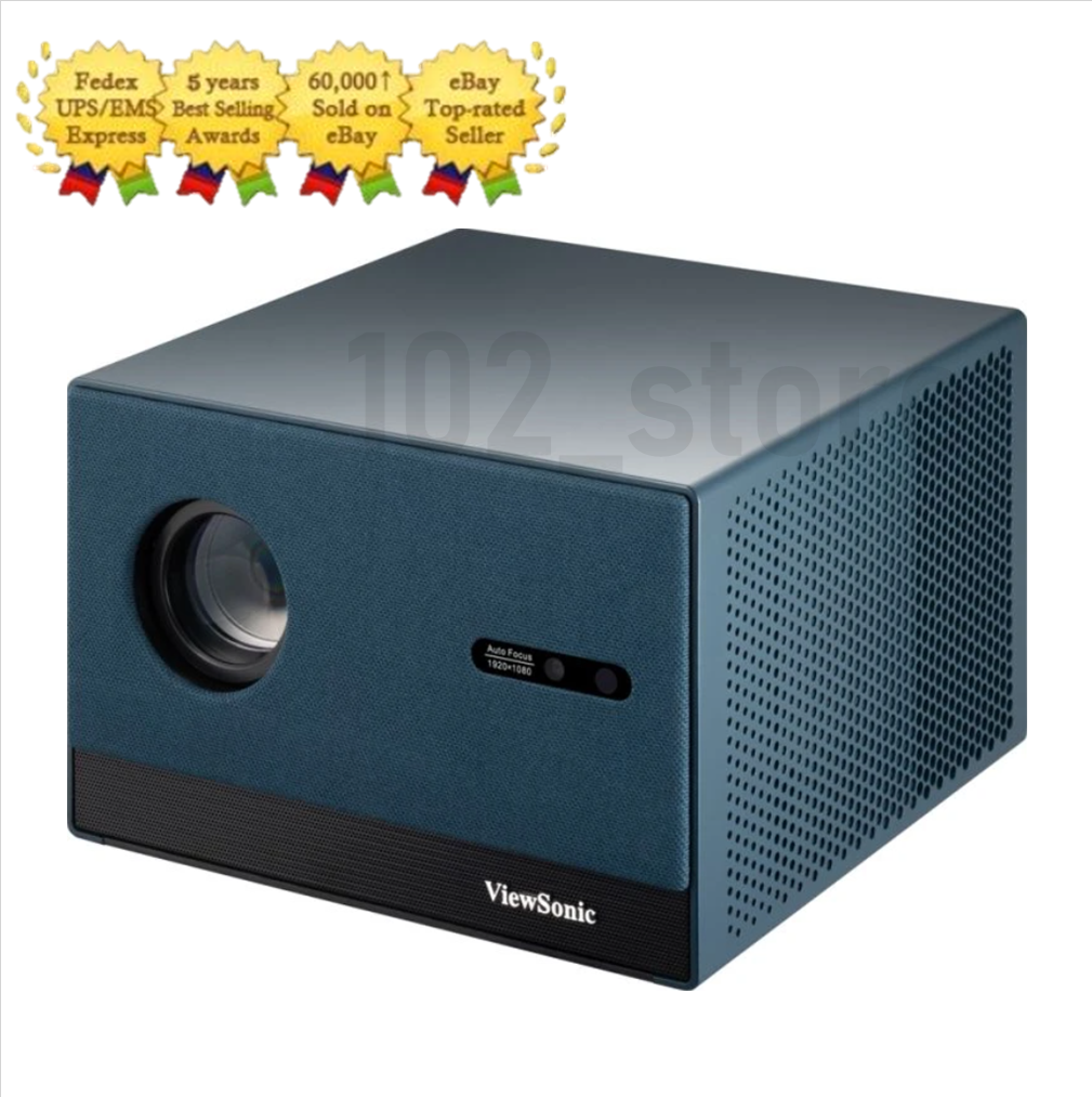 ViewSonic LX60HD 1080p Smart LED Projector with Google TV _No