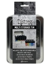 RANGER HOLTZ DISTRESS MULTI STORAGE TIN 4 REINKERS, PAINT MINI SPRAYS freeUSAshp