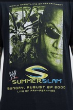 WWE SummerSlam Shirt 2000 Mens Brand New Size 2XL The Rock Taker