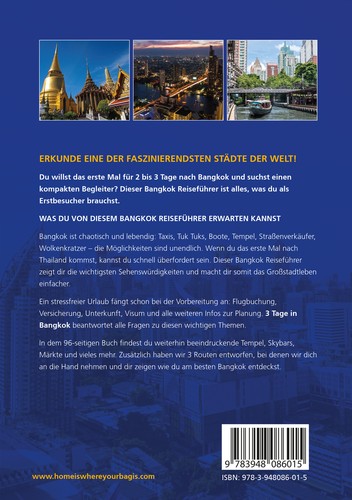 3 Tage in Bangkok Reisefuehrer der Einsteiger Travel Guide inkl. Karten & Routen - Bild 2 von 6