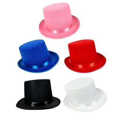 Top Hat Fashion Butler Costume Accessory for Themed Parties Cosplay Holiday - Image 1 of 2