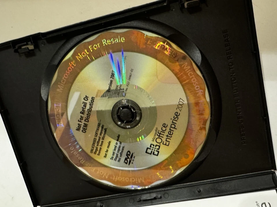 Microsoft Office Enterprise 2007 Home Use w Key Word PowerPoint Excel Groove - Image 2 of 3