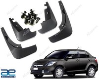 SchmutzfäNger Set 4 Schwarz FüR Suzuki Swift Dzire Type-3 2017