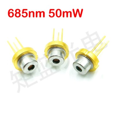 QSI QL68J6S-C TO18-5.6mm Red 685nm 50mW Laser Diode with PD (Single ...