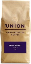 Image of Union Coffee Daily Roast Beans Dark Pack 1kg Bold Taste 100% Arabica Gift UK