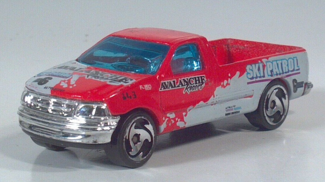 Hot Wheels Ford F-150 ミニカー 1997年製 Hot Wheels 1997 97 Ford F150 Pickup Truck 3.25