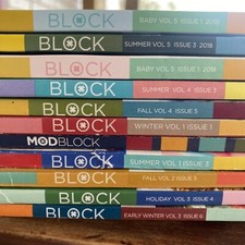 Lot of 11 Missouri Star Quilt Co Block Idea Magazine Mixed Volume Issues