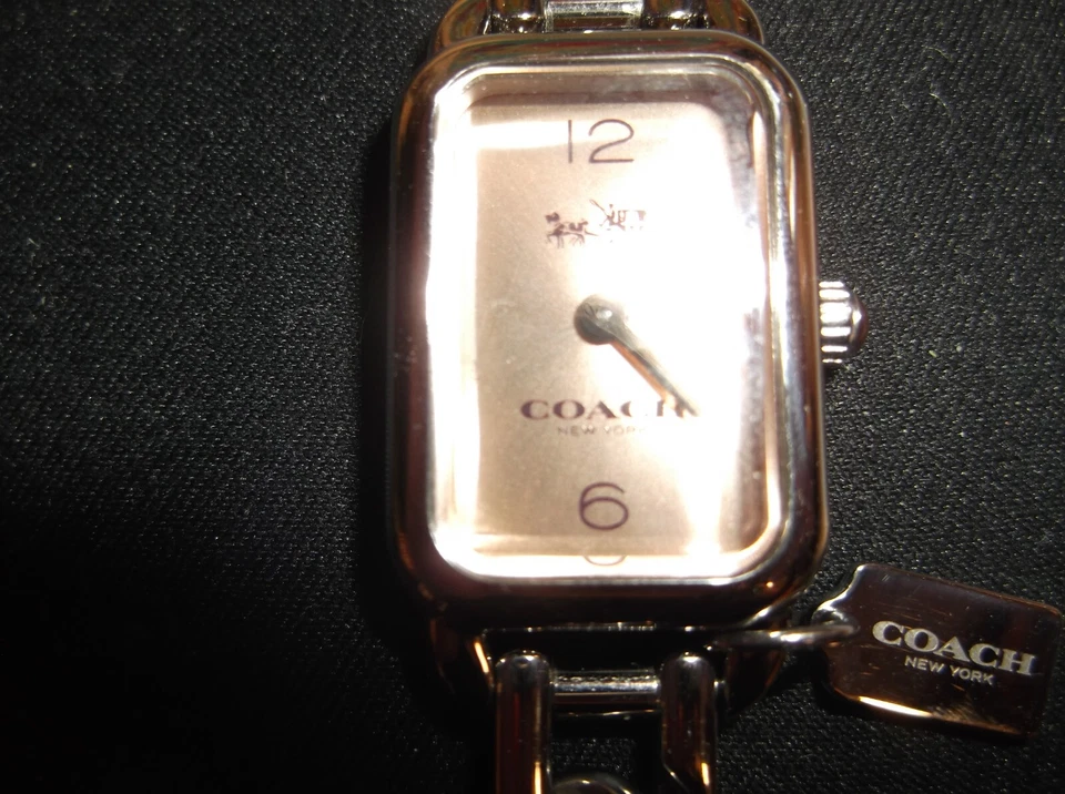 COACH Women's Watch Ludlow New In Box $295 New Battery Fits 6.5" Wrist - Image 3 of 4