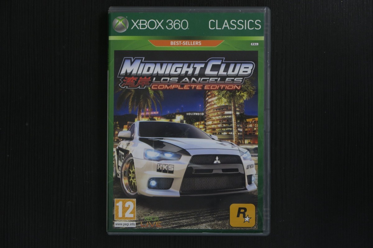 Jeu Xbox 360 Midnight Club Los Angeles - Version PAL (Région 2) - En Loose, Bon état