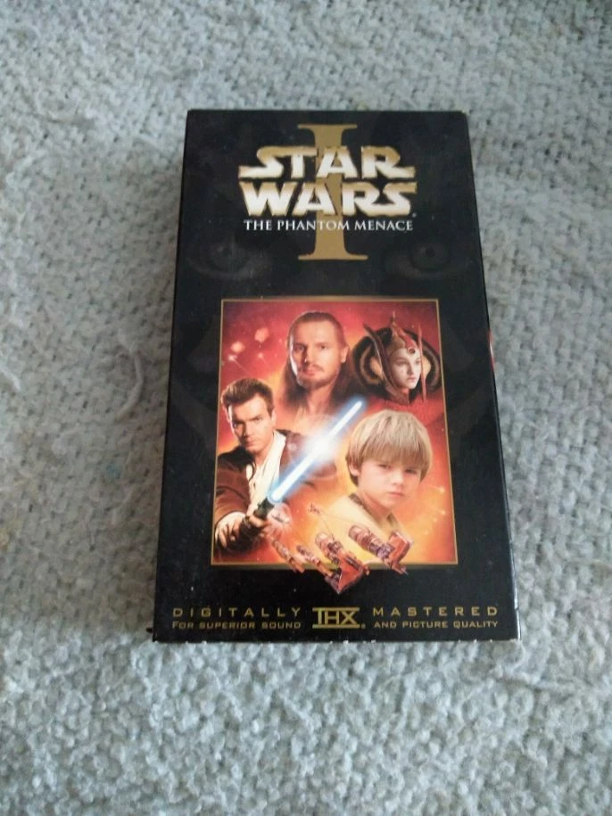 Lot of 7 VHS Star Wars PM,LOTR Two Towers,Jurassic Park,Phantasm II,Godzilla(3) - Image 3 of 4