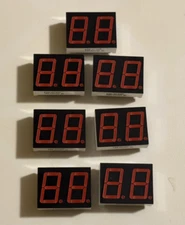 NEW LOT *7* LITE-ON LTD-6740P Red 2-Digit Digital Display  LiteOn Seller USA