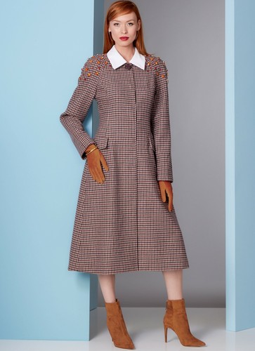 Vogue SEWING PATTERN V1836 Misses' Coat Sizes 8-16 Or 16-24 - Picture 2 of 8