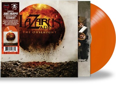 LAZARUS AD   The Onslaught (LIM.300 ORANGE V.*US THRASH METAL KILLER)