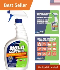 Odorless Mold Control Spray for 80-110 sq. ft. Coverage - Safe and Effective