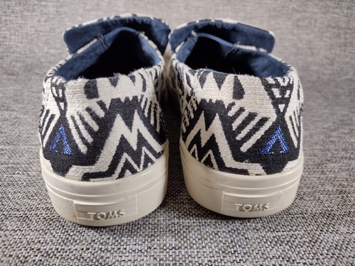 Sneakers slip on Toms donna taglia 8,5 ricamate design AZTEC - Foto 6 di 9