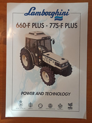 Brochure Dutch Lamborghini 660F 775F plus brochure tractor hauler