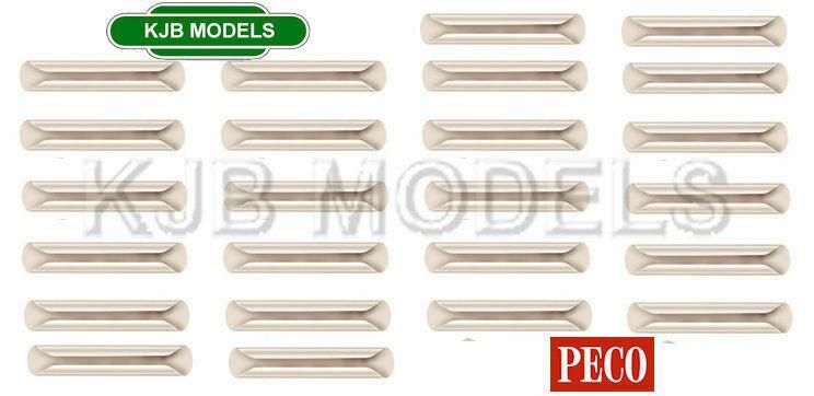 SL-10 Nickel Silver Rail Joiners Code 100 rail 24 pk OO Gauge PECO Fishplates