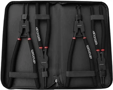 WISEUP Snap Ring Pliers Set Heavy Duty,4Pcs-13 Inch Internal/External Circlip Pl