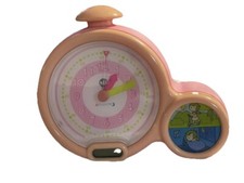 Claessens' Kids Kid'Sleep My First Alarm Clock and Sleep Trainer Pink