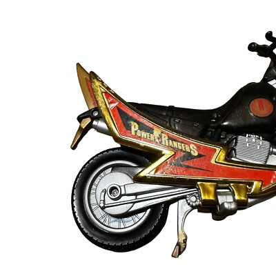 Power Rangers Ninja Storm Red Ranger Motorcycle 2002 Bandai
