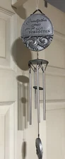Sympathy Wind Chimes Carson Home Accents NWT "Grandmother now in God's hand's.."