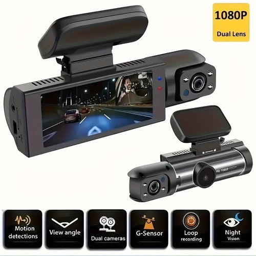 BUY TODAY, 1080P Dual Camera, Dash Cam For Cars, Front And Inside, Car Camera - Picture 10 of 11