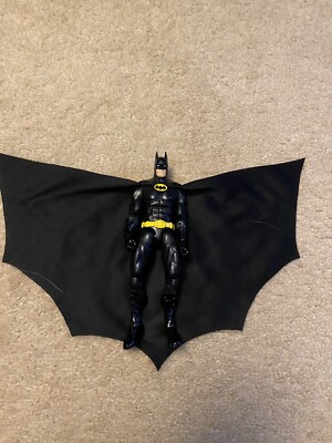 Custom Batman Keaton Cloth Cape 1:12 Figure Dc Multiverse/ Mcfarlane Cape Only