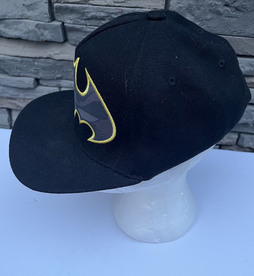 Batman Hat DC Comics Adjustable  Snap Back Embroi… - image 2
