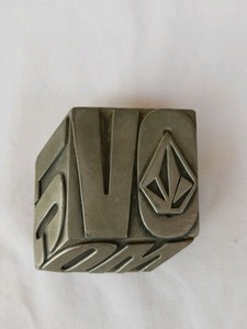 volcom belt buckle