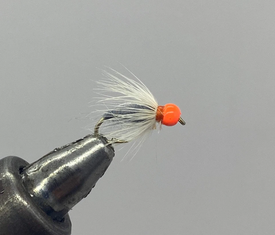 STRIKE FLY COMPANY One Dozen (12) - Firebead Soft Hackle Sow Bug - Grey - Nymph