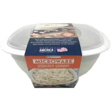 Microwave Popcorn Bowl, Made in USA, FREE SHIPPING