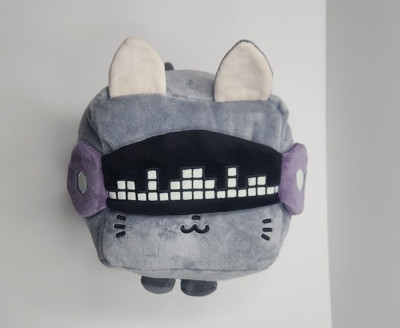 Pet Simulator X Techno Cat with Visor Headphones Plush Only *NO CODE*