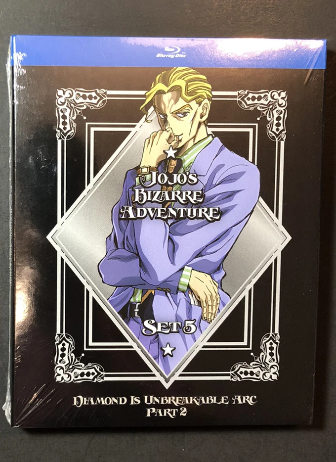 Jojo's Bizarre Adventure Set 5 Diamond is Unbreakable Arc Part 2 (Blu-ray)  NEW