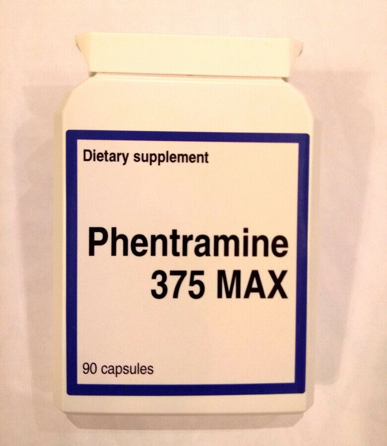 90 x PHENTRAMINE 375 MAX strong diet pills SLIMMING/WEIGHT LOSS fat burner; 37.5 eBay