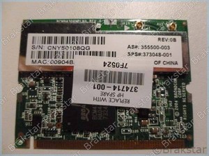 hp broadcom 54g maxperformance