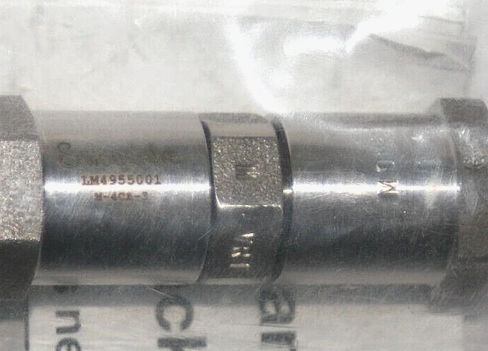 1/4" Tube Monel Check Valve (3 to 50 psi adj. crack) Swagelok M-4CA-3 - Image 2 of 2