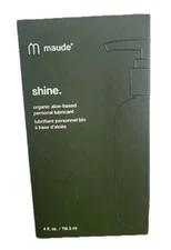 Shine Organic Aloe Based Personal Lubricant 4fl oz/118.3ml New In Box