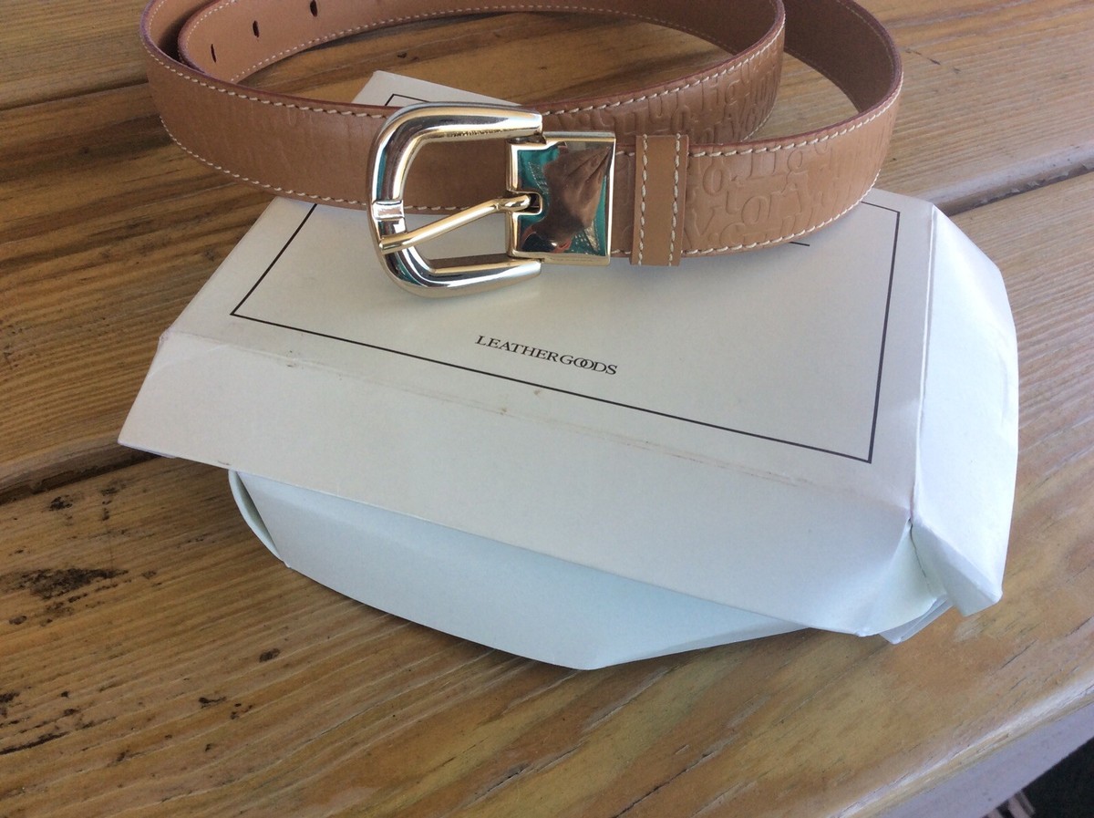 Victor Hugo Genuine Leather Skinny Belt 82 | eBay display picture 2