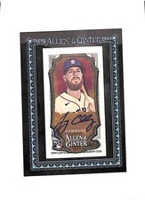 2024 Allen and Ginter – Trey Cabbage – Black Mini Autograph /25 - RC - 9443