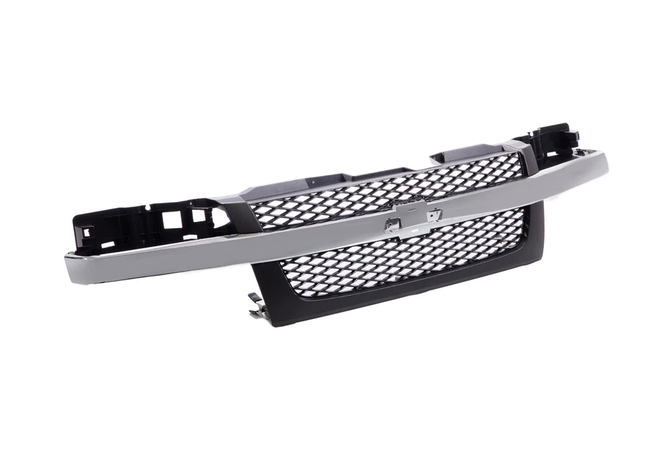 Chrome Molding Bar Grille For 04 05 06 07-12 Chevrolet Colorado Pickup GM1200518 Foto 4 de 4