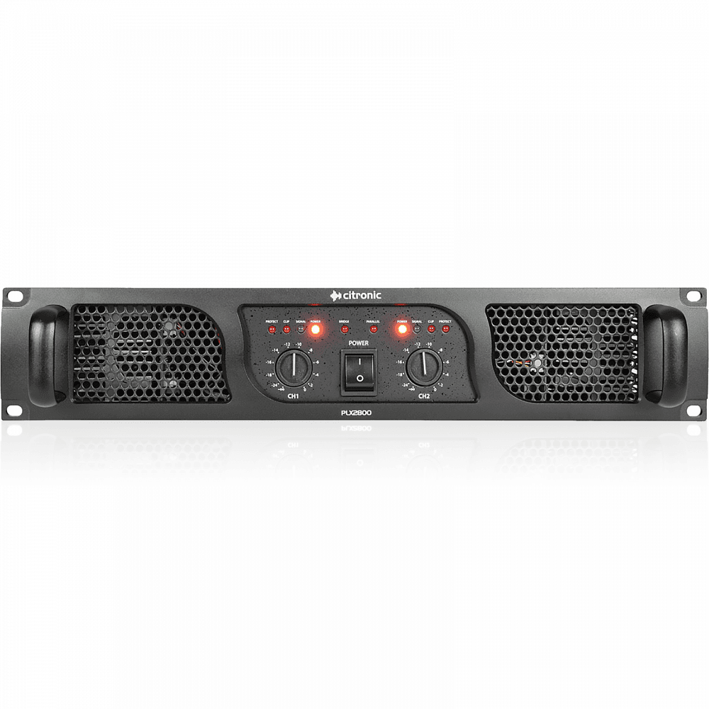 PLX2800 Stereo Power Amplifier 1400w Per Channel at 2 Ohms 2.8K 2800w Limiter