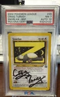 2002 Snorlax Promo #49 autograph PSA/DNA certified of artist Craig Turvey