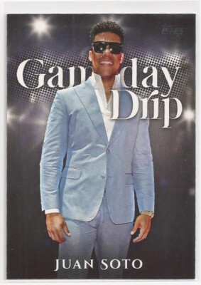 2025 Topps Series 1 Celebration Juan Soto Game Day Drip GD-11 Mets