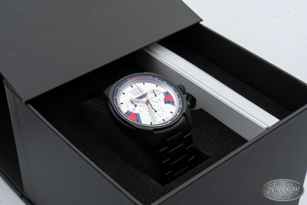 Porsche Design MARTINI RACING Chronograph Watch Matt Black