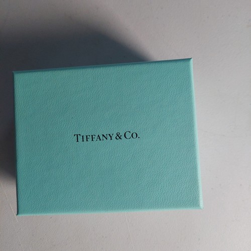 "PULSERA TIFFANY & CO PLATA ESTERLINA 925 SOMERSET MALLA CORAZÓN 8,5"" con bolsa + caja" - Imagen 10 de 11