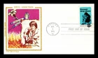 US COVER PREVENT DRUG ABUSE FIRST DAY ISSUE COLORANO SILK CACHET