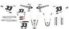 KIT GRAFICA HUSQVARNA 2016 2017 2018 TE FE TC FC TX FS 125 250 350 450 DECAL MX